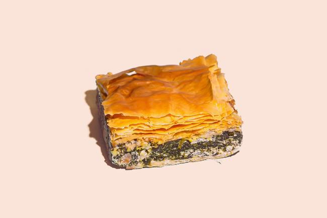 Spinach Pie · Ahhh the famous spinach pie. A favorite breakfast food and snack around the globe. A delicious savory Greek pie made of perfectly crispy layers of phyllo dough & a comforting filling of spinach & feta cheese.