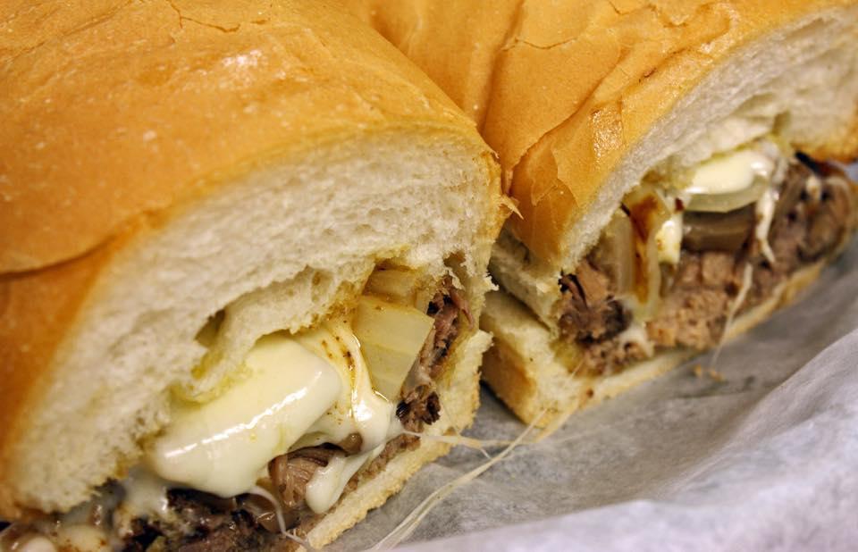 Pot Roast Sandwich · A mound of beef pot roast with sauteed onions, provolone cheese, garlic spread and mayonnaise on a fresh sub roll served with au jus sauce for dipping or make into Philly for an additional charge. 