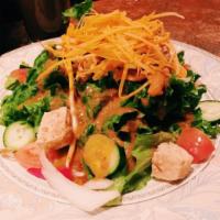 Thai Salad · Green vegetable salad with peanut dressing. 