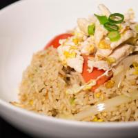 Thai Fried Rice · Prepared with egg, tomato and onion. 