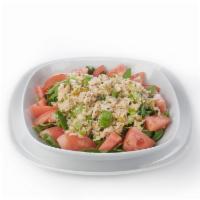 Sicilian-Style Tuna Salad · Olive oil-based tuna, capers, olives, red peppers, celery, onions, lemon juice, Italian seas...
