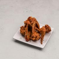 Fried Chicken Wings Platter · 4 pieces.