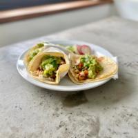 Chicken Tacos · 3 Tacos with chicken, guacamole and pico de gallo. 