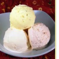 Indian Ice Cream · Homemade ice cream served with a choice of Indian flavors.