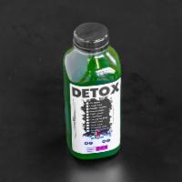 Natural Detox Juice · Apple, celery, cucumber, lemon and ginger.