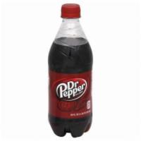 Dr. Pepper · 20 oz or 1 L bottle.