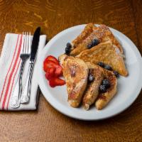 French Toast · Pan-fried bread.