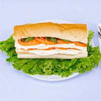 10. Mozzarella Sandwich · Fresh mozzarella, tomato, basil, avocado, pesto sauce or balsamic vinegar.