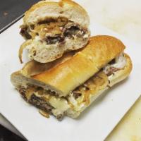 Garlic Parmesan Cheesesteak · Fresh Ribeye Steak with your choice of cheese / toppings and G's Housemade Garlic Parmesan A...