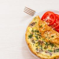 Make Your Own Omelette · Free range eggs prepared any style and served with hearty potatoes and toast.