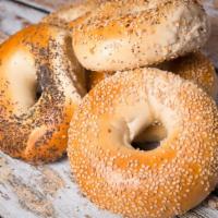 Bagel · Choice of fresh bagel with your favorite fixings.
