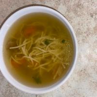Chicken Soup · Rosolingredients: chicken, carrot, noodle, parsley. May contain following spices unless alre...