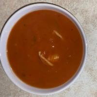 Tomato Soup · Pomidorowa
Ingredients: Tomatoes, sour cream, rice or noodles (call and ask)
MAY CONTAIN FOL...