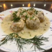 Chicken Meatballs in Dill Sauce · 
