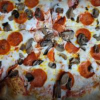 Special Pizza · Sausage, pepperoni, meatballs, onions, and mushrooms.