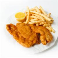 3 Pieces Chicken Tenders  Combo · With fries and 20oz cup drink.