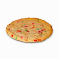 -Vanilla Sprinkle Cookie (V) · Soft and delicious vanilla sprinkle cookie.