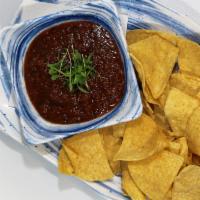 Chips & Salsa · housemade fire roasted salsa, tortilla chips