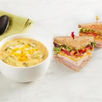 Cup of Soup and 1/2 Sandwich · 
