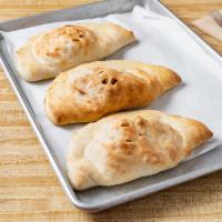 Chicken and Cheese with Broccoli Calzone · 