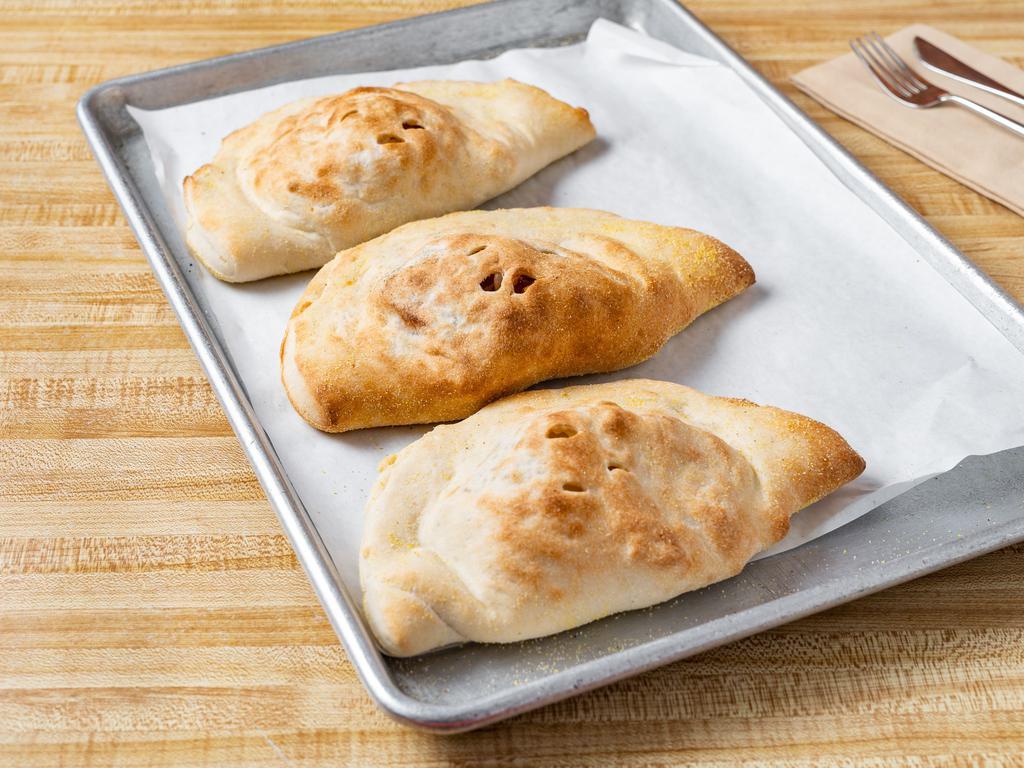 Chicken and Cheese Calzone · 