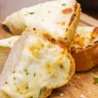 Garlic Cheese Bread · Fresh Garlic, Mozzarella, Ricotta Cheese