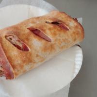 Italian Stromboli  Meat · Sliced Meats with Fresh Mozzarella and roasted peppers