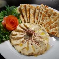 Classic Hummus · Basil’s famous classic hummus made from fresh chickpea’s, extra virgin olive oil, fresh garl...