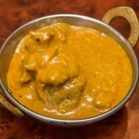 Chicken Curry · Curry seasoned poultry dish.