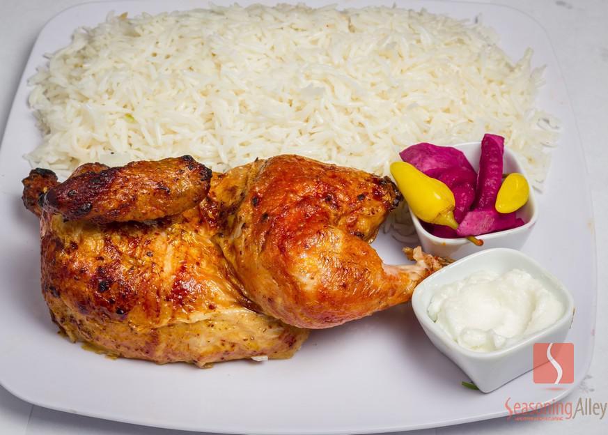 Roasted 1/2 Chicken Special · Excellent roasted chicken. Very moist and tender.