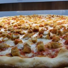 BBQ Chicken Pizza · Mozzarella cheese with grilled chicken marinated with BBQ sauce. 