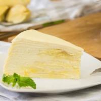 Durian Crepe Cake 榴莲千层蛋糕 · 