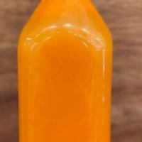 Morning Boose XL · 32 oz of fresh squeezed and pressed orange, carrot and ginger