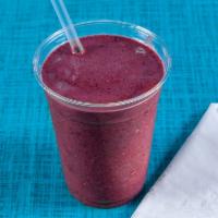 16 oz. Fresh Made Berry Smoothie · Blueberries, strawberries, raspberries, kale, spinach, banana, honey and choice of almond or...