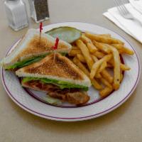 BLT Sandwich · Bacon, lettuce, tomato, and mayo.