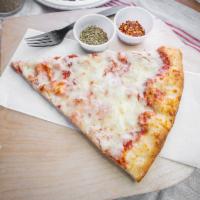 White Pizza · Fresh garlic, olive oil, ricotta cheese and mozzarella cheese.