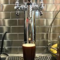 Nitro Brew · Cold brew coffee cooled and pushed with nitrogen