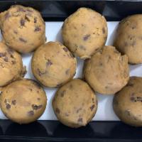 Brown Butter Cookie Dough  · Pre-portioned and ready to bake. Eight uncooked brown butter chocolate chip cookies. Bake at...