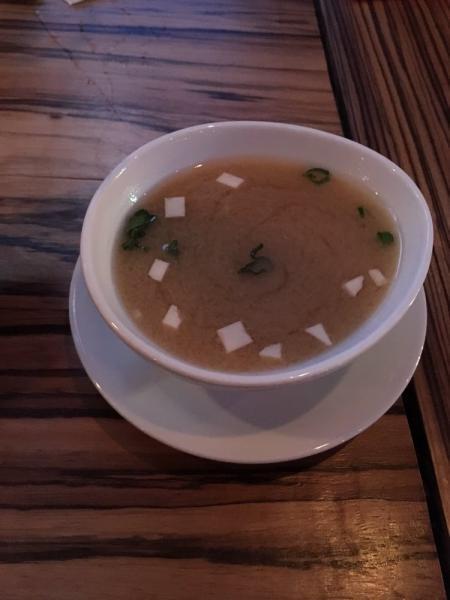 Miso Soup · Most popular. Tofu, seaweed and scallion in soy bean bonito broth.