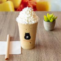 Viet Coffee Frapp · Our vietnamese coffee blended ice cream and in-house sweetener to create a delicious coffee ...