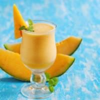 Breeze Smoothie · Apple, orange, papaya, mango, and banana.