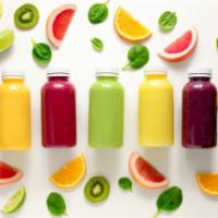 Create Your Own Juice · Create your perfect juice with 3 fresh fruits or veggies!