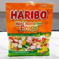Haribo - Mini Rainbow Frogs  gummi Candy - 5oz · 