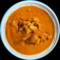 24. Kadhi Pakora · Onion, potato fritter and ginger infused in a tangy yogurt sauce. 