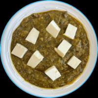 25. Saag Paneer · Spinach cooked with cheese. 