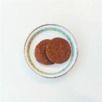 Chocolate Malt Cookies · w/ malt buttercream