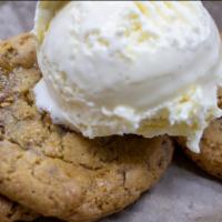 Heath Bar Cookies and Ice Cream · 