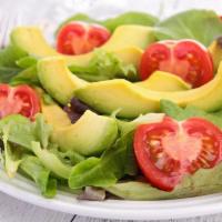 Avocado Salad · Mixed Greens, cherry tomatoes, avocado and citrus dressing.