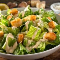 Caesar Salad · Romain Shaved Parmigiano, Caesar Dressing And Croutons