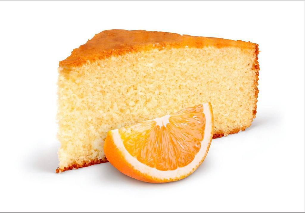 Orange Cake · Orange sponge cake with lemon custard cream.
